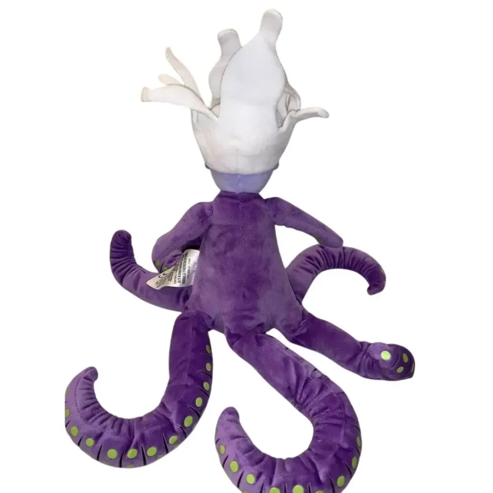 Walt Disney Ursula Little Mermaid Stuffed Plush 18” Purple‎